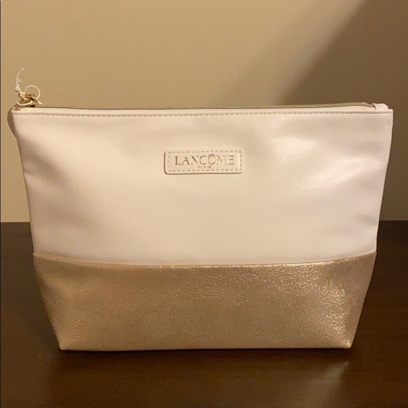 Bags White And Gold Makeup Bag Poshmark